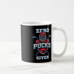 Hockey-Jungen oder Null Pucks gegeben Kaffeetasse