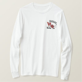 Hockey Kanada Besticktes Langarmshirt
