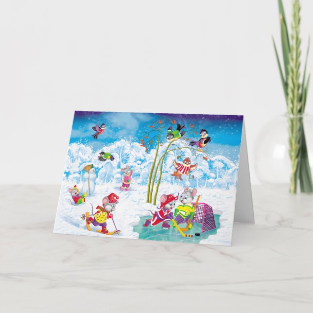 Hockey Karte (Vorderseite)