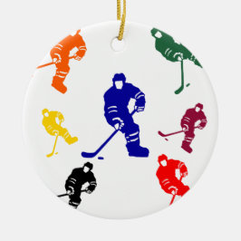 HOCKEY KERAMIKORNAMENT