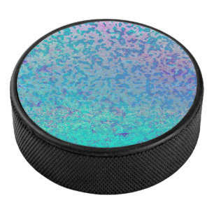 Hockey-Kobold-Glitzer-Stern-Staub Eishockey Puck