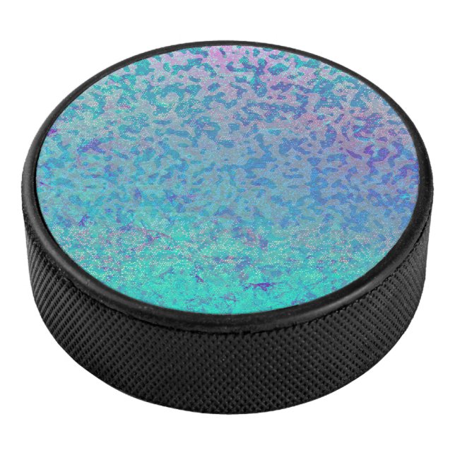 Hockey-Kobold-Glitzer-Stern-Staub Eishockey Puck (3/4)