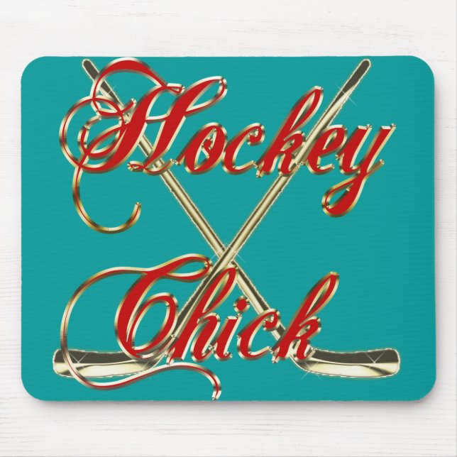 Hockey-Küken Mousepad (Vorne)