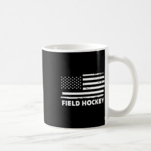 Hockey Leben USA-Flagge Patriotisches Sportdesign Kaffeetasse