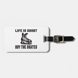 Hockey Life ist Kurz Kaufen Sie die Skate Gepäckanhänger