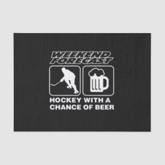Hockey Lover | Hockey mit Bier-Chance Seidenpapier