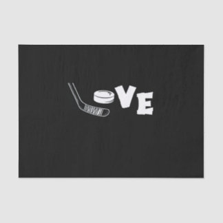 Hockey Lover My Favorite Is Hockey Seidenpapier