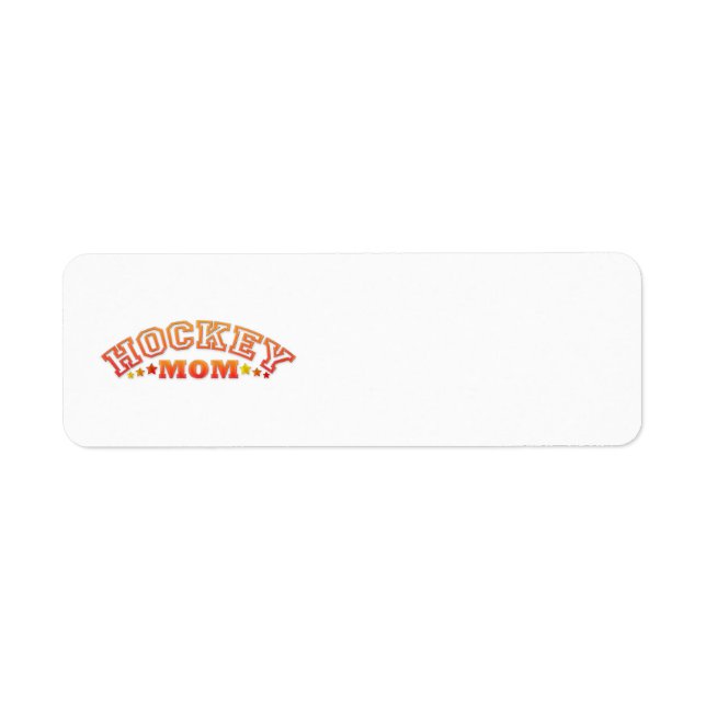 Hockey Mama Address Labels (Vorne)