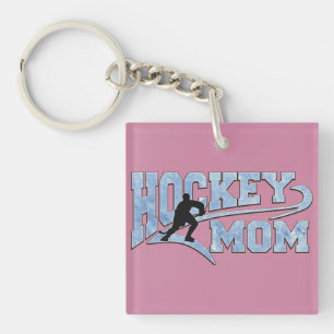 Hockey-Mama-Athletic-Tail Schlüsselanhänger