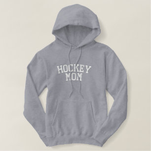 Hockey Mama Custom Team Name bestickt Hoodie