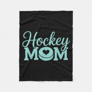 Hockey-Mama Frauen Eishockeyspielerin Eishockey 1 Fleecedecke