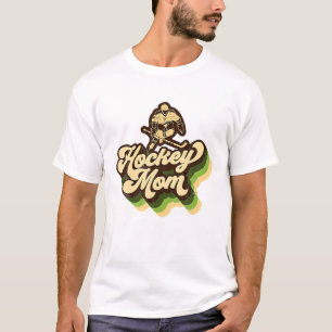 Hockey-Mama für Frauen Muttertag Vintag T-Shirt