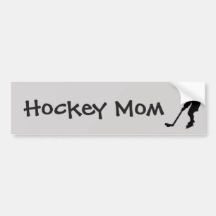 Hockey Mama Fusion Quote Hockey Player Autoaufkleber
