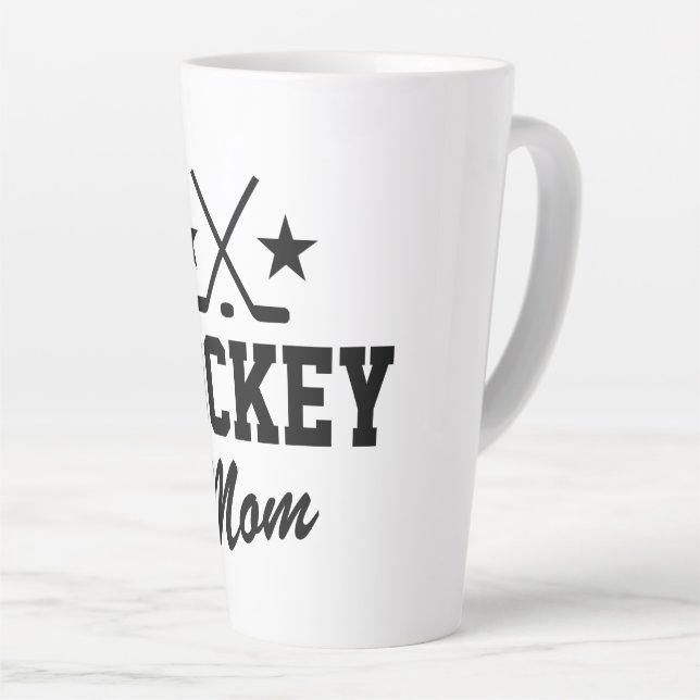 Hockey-Mama Milchtasse (Rechte Ecke)