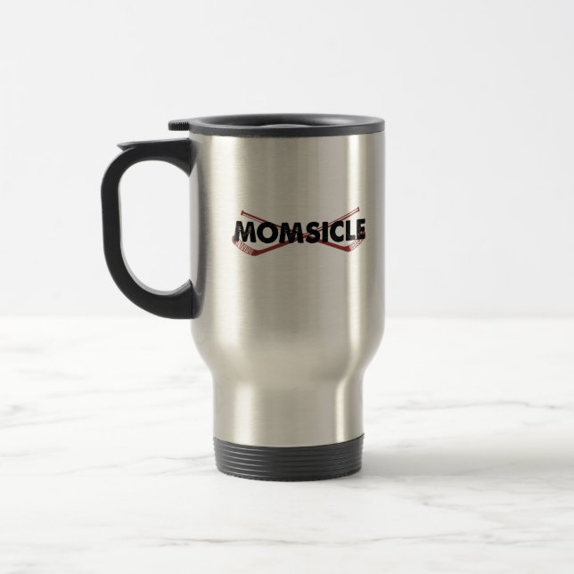 Hockey-Mama Momsicle Reisebecher (Links)