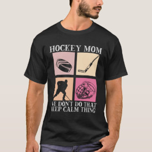Hockey-Mama Mutterschaft Beste Mama überhaupt Hock T-Shirt