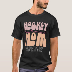Hockey-Mama Mutterschaft Bester Mama-Ever-Hockey 1 T-Shirt