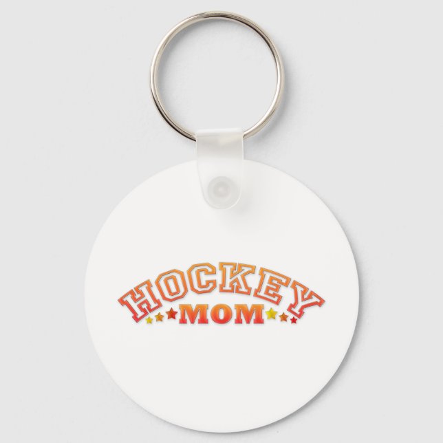 Hockey-Mama Schlüsselanhänger (Vorderseite)