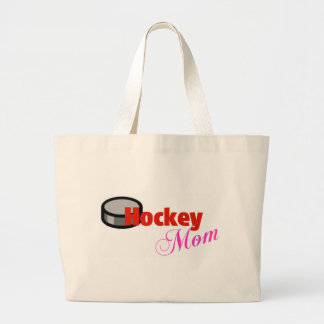Hockey-Mama-Taschen-Tasche Jumbo Stoffbeutel