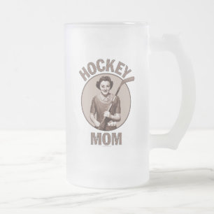 Hockey Mama Tasse mattierte Bierbrauerei Tasse