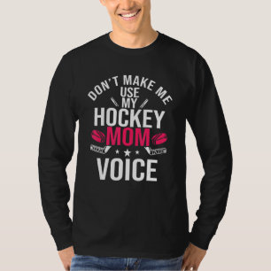 Hockey Mama Team Spielerin S Day Field Eis Game T-Shirt