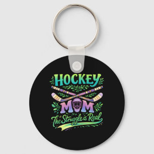 Hockey-Mama The Struggle Is Real Teamgeist Eltern Schlüsselanhänger