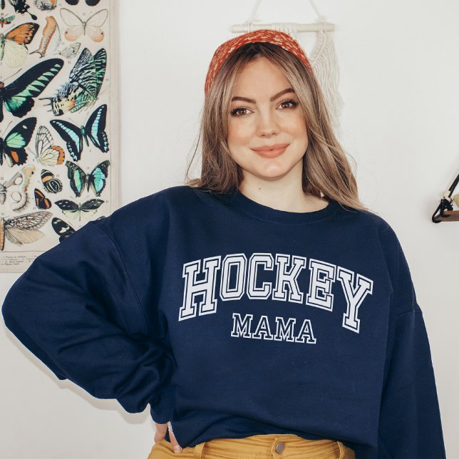 Hockey Mama Uni-Abschluss | Hockey-Mama Sweatshirt (Von Creator hochgeladen)