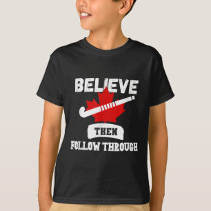 Hockey-Mannschafts- oder Squadrongeschenk Übungstr T-Shirt