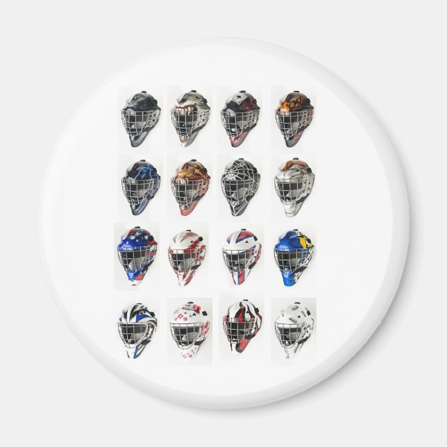 Hockey-Masken Magnet (Vorne)