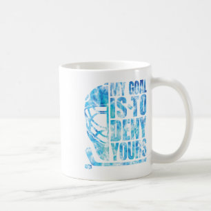 Hockey Mein Ziel Ist Es, Deins Zu Verhindern Lusti Kaffeetasse