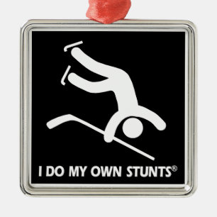 Hockey meine eigenen Bremsungen Ornament Aus Metall