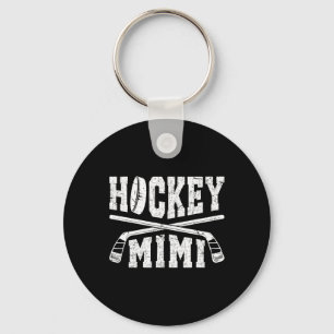 Hockey Mimi Oma Mimi eines Hockeyspielers Mimi Schlüsselanhänger
