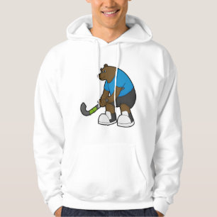 Hockey mit Hockeystick Hoodie