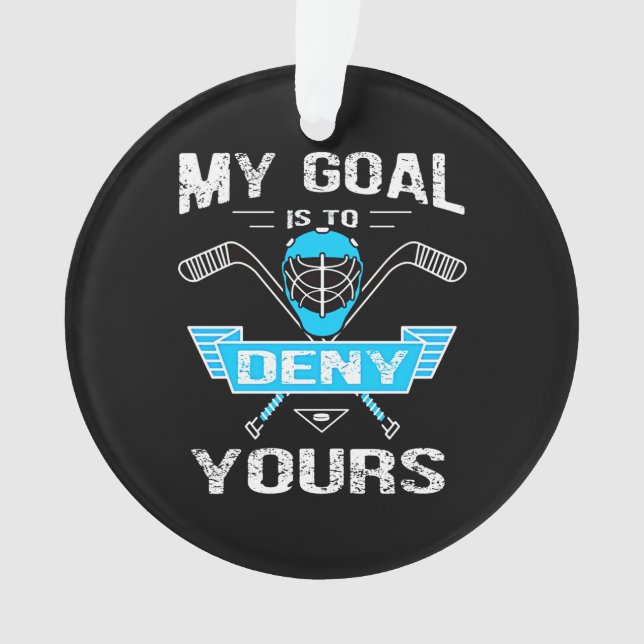 Hockey | Mon But Est De Nier Le Vôtre (devant)