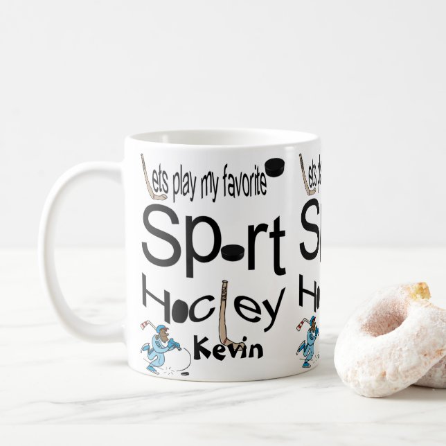 Hockey Mugs (Avec donut)