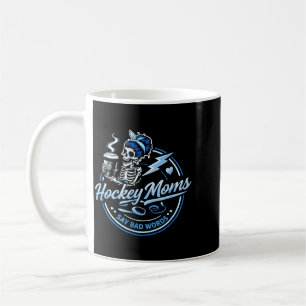 Hockey-Mütter sagen böse Wörter Lustiges Team Mutt Kaffeetasse