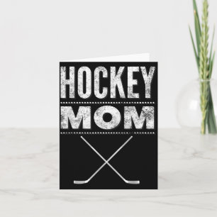 Hockey-Mutter-Shirt zum Muttertag Karte