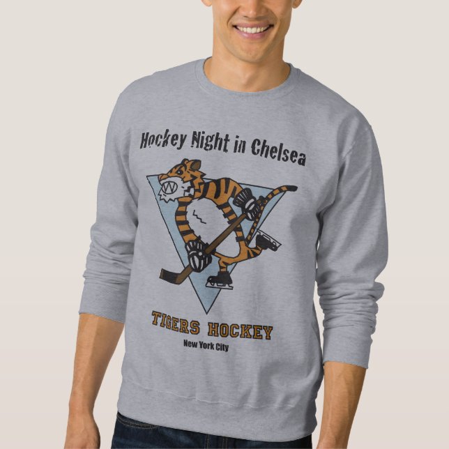 Hockey-Nacht in Chelsea-Sweatshirt Sweatshirt (Vorderseite)