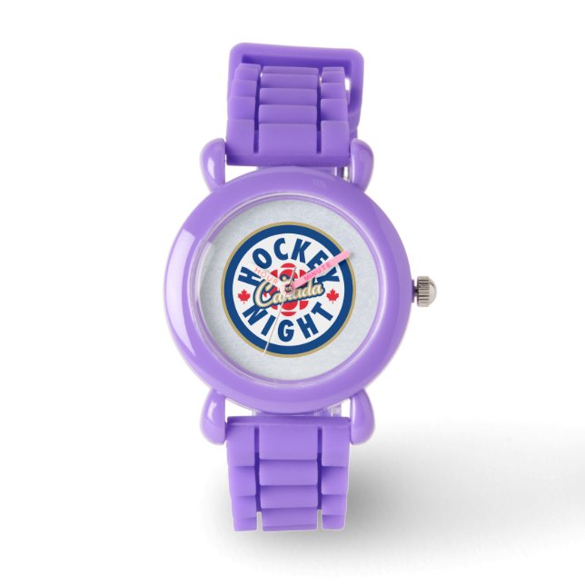 Hockey Night in Canada Kid's Armbanduhr (Vorderseite)