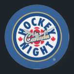 Hockey Night in Canada Logo Clock Große Wanduhr<br><div class="desc">Dieses Logo wird seit 1998 verwendet. Die Hockey Night in Kanada ist die Markenbezeichnung für kanadische Fernsehvorführungen der National Hockey League. Während der Name für alle NHL-Sendungen im CBC-Fernsehen verwendet wurde (unabhängig von der Tageszeit), ist die Hockey Night in Kanada in erster Linie mit ihren Saturday Night NHL-Sendungen assoziiert, eine...</div>