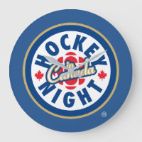 Hockey Night in Canada Logo Clock