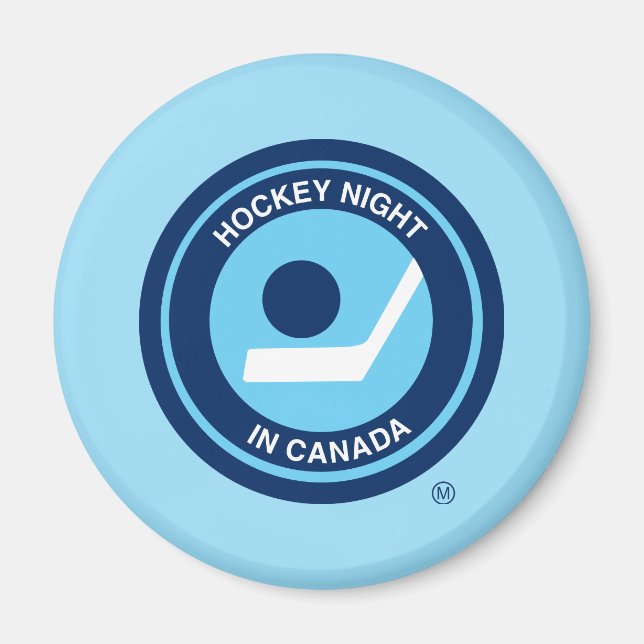 Hockey Night in Canada Retro-Logo Magnet (Vorne)