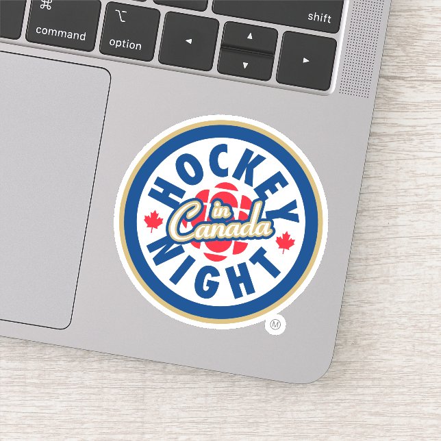 Hockey Night in Kanada Aufkleber (Detail)