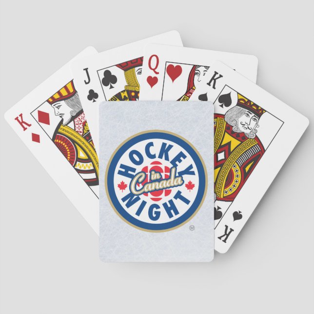 Hockey Night in Kanada Spielkarten (Rückseite)