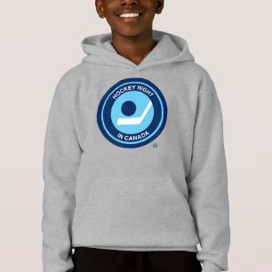 Hockey Night Retro Kids Hoodie