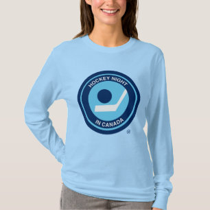 Hockey Night Retro Women's Long Sleeve Shirt