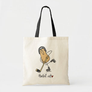 Hockey-Nuss-T-Shirts und Geschenke Tragetasche