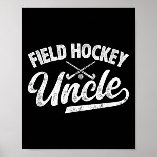 Hockey-Onkel eines Hockeyspielers Onkel Poster