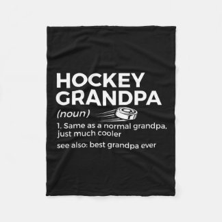 Hockey Opa Definition Beste Opa je Fleecedecke
