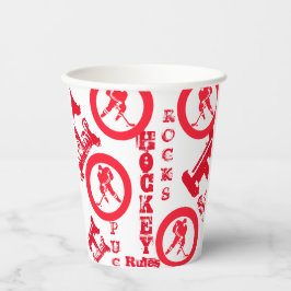 Hockey Pappbecher